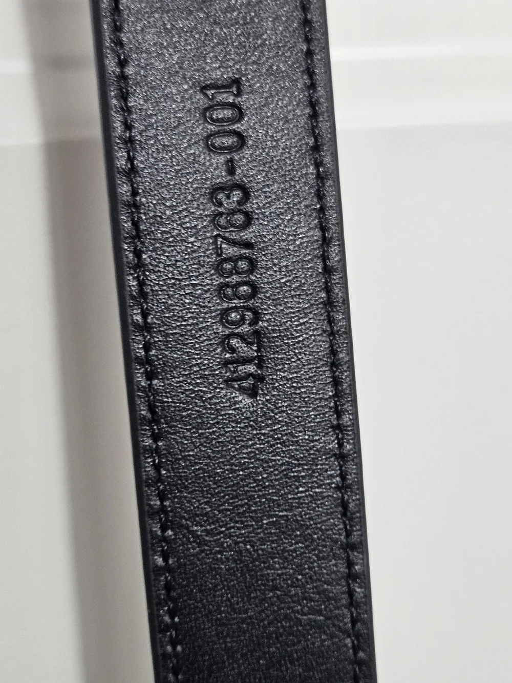 NWT Women's Lauren Ralph Lauren Logo-Keeper Leather Skinny Belt Size XL